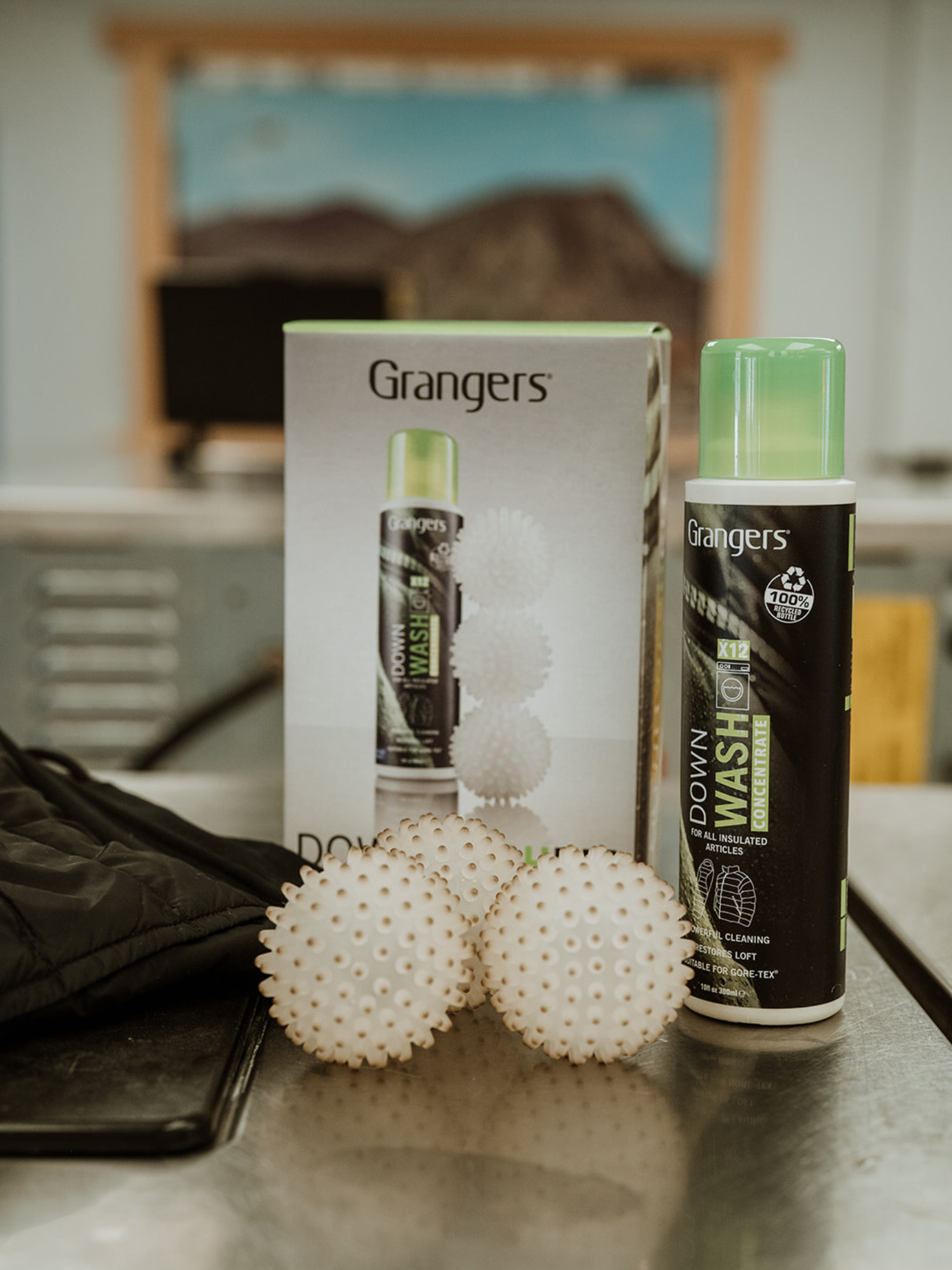 Lessive Spéciale Doudoune Et Duvet Grangers Down Wash - Kit Avec Nettoyant Et Balles De Séchage - 14
