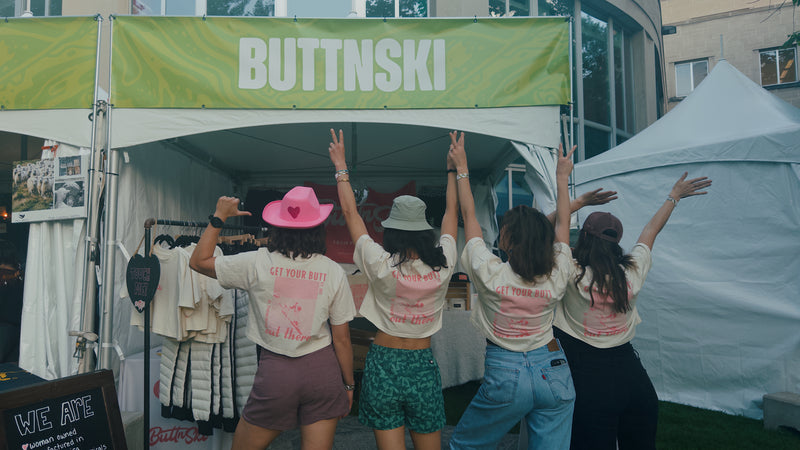 Get Your Butt Out There Crop Tee